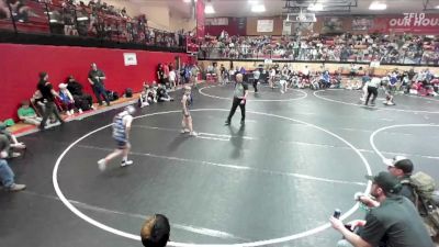 93 lbs Cons. Quarters - Calyn Leedom, Husky Wrestling vs Alexander Weigle, Horns Up Wrestling