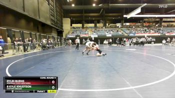184 lbs Cons. Round 5 - Rylin Burns, Montana State-Northern vs 8 Kyle Knudtson, Eastern Oregon