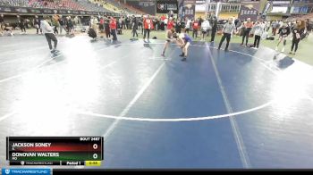 100 lbs Cons. Round 2 - Jackson Soney, IL vs Donovan Walters, MO