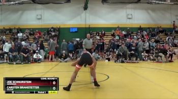 113 lbs Cons. Round 4 - Carsten Branstetter, GALION vs Joe Schnurstein, ANDERSON