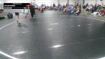 120 lbs Round 2 (4 Team) - Taylon Winker, Cartel vs Bo Bryant, West Forsyth Wrestling Club