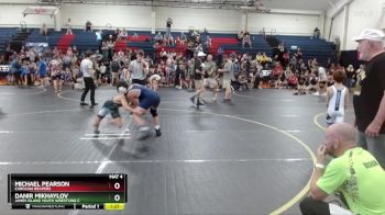 107 lbs Quarterfinal - Michael Pearson, Carolina Reapers vs Danir Mikhaylov, James Island Youth Wrestling C