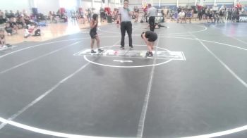 87 lbs Rr Rnd 2 - Waymond Allen II, Thorobred vs Gia Armenta, Relentless