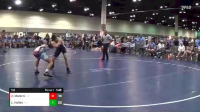 152 lbs Round 3 (6 Team) - Landen Holley, Funky Monkey vs Zavier Materni, Genoa Wrestling