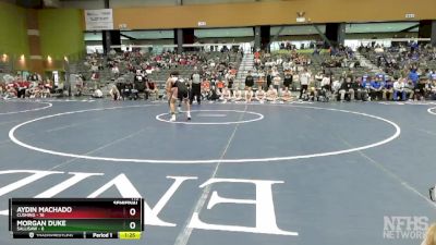 113 lbs Semifinals (8 Team) - Aydin Machado, CUSHING vs Morgan Duke, SALLISAW