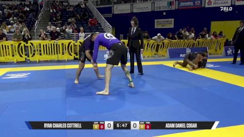 Adam Daniel Cogar vs Ryan Charles Cottrell 2025 Pan IBJJF Jiu-Jitsu No-Gi Championship