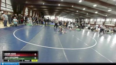 50 lbs Cons. Round 3 - Jace Goulding, Iron County Wrestling Academy vs Asher Hood, Charger Wrestling Club