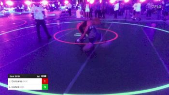 138 lbs Consi Of 32 #2 - Jake Gonzales, Basement Brawlers vs Logan Banos, Mission Wrestling