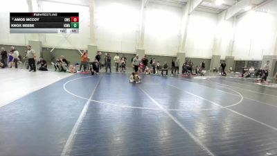 36 lbs Cons. Round 2 - Amos McCoy, Charger Wrestling Club vs Knox Beebe, Iron County Wrestling Academy