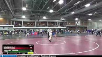 165 lbs Cons. Round 2 - Kaleb OReilly, Wisconsin-La Crosse vs Brennen Graber, Luther