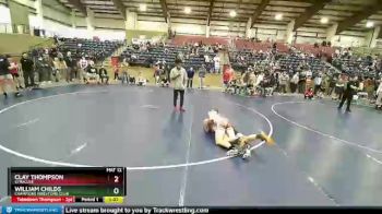 101 lbs Cons. Semi - William Childs, Champions Wrestling Club vs Clay Thompson, SYRACUSE