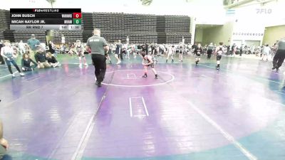 81 lbs Rr Rnd 7 - John Busch, Warhawks Wrestling Inc. ES-CL vs Micah Naylor Jr., Maine Hammahs ES