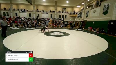 195 lbs Round Of 16 - Gavin Schultz, Plymouth South vs Jack Johnson, Duxbury