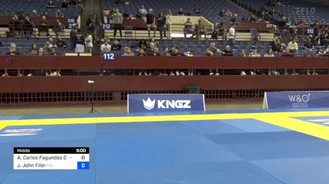 Antônio Carlos Fagundes Cicconi vs Jaimeson John Filer 2024 Pan IBJJF Jiu-Jitsu No-Gi Championship