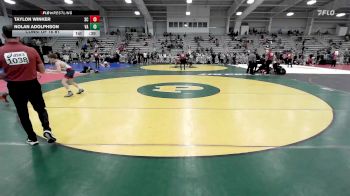 106 lbs Consi Of 16 #1 - Taylon Winker, SC vs Nolan Adolphson, VA