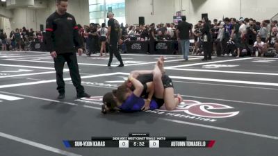 Autumn Tomasello vs Sun-Yoon Karas 2026 ADCC West Coast Trials