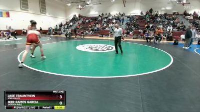 157 lbs Cons. Round 2 - Iker Ramos Garcia, Jackson Hole vs Jase Trauntvein, Star Valley