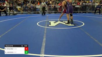 285 lbs Prelims - Dylan Chandler, Tewksbury vs Atley Jenness, Mt. Hope