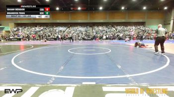 126 lbs Consi Of 16 #2 - Isaiah Benson, EGWA vs Brandon Feng, NorCal Gold Rush Wrestling