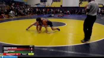 144 lbs Quarterfinal - Mason Daily, Sultan vs Richard Beach, Kamiak
