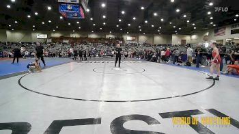 76 lbs Final - Peyton Boston, OKWA vs Jaxon Sanchez, HWC