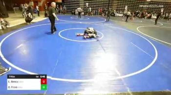 114 lbs Final - Eli Bency, Colorado Outlaws vs Dylan Frink, Green River Grapplers