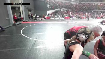 70 lbs Cons. Round 1 - Charliee Nett, Dodgeville Mat Club vs Drew Davey, Berlin Youth Wrestling Club