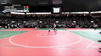 49 lbs Quarterfinal - Allison Mcguff, JRP1 vs Noella Thiel, LDYA