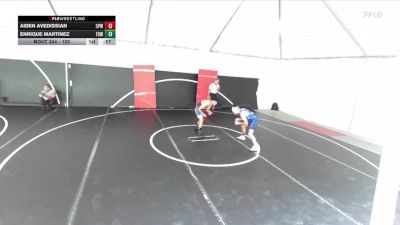 120 lbs Cons. Round 4 - Enrique Martinez, Fifth Sun WC vs Aiden Avedissian, 5 Point Wrestling