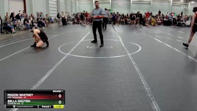 126 lbs Round 1 (8 Team) - Mason Whitney, Mat Assassins vs Bella Nguyen, Scanlan WA