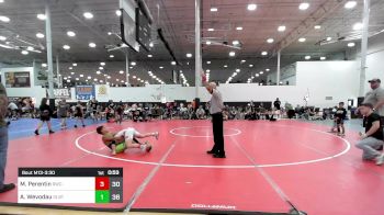 115 lbs Semifinal - Massimo Perentin, Ruthless WC vs Avery Wevodau, Dueling Bandits