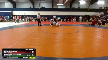 141 lbs Cons. Round 3 - Hunter Ballantine, Shenandoah vs Nick Germano, King`s College