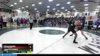 175 lbs Cons. Round 4 - Jeremyah Quiroz, Downey vs Ethan Rogers, West Torrance