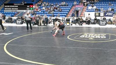 107 lbs Qtr-finals - Jacob Stanchak, Boyertown Area vs Michael Nicosia, Bethlehem Catholic