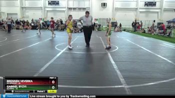 80 lbs Round 3 (8 Team) - Brennen Veverka, U2 Upstate vs Gabriel Ryzyi, Olympia