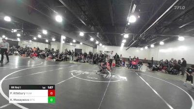 98 lbs Rr Rnd 1 - Payson Attebury, Team Grand Valley Elite vs Koda Masayesva, Aftermath Wrestling