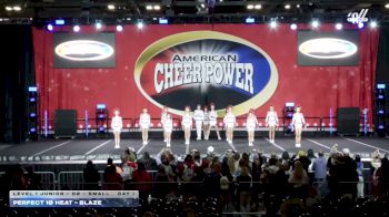 Perfect 10 Heat - Blaze [2026 L1 Junior - D2 - Small Day 1] 2026 Cheer Power Grand Nationals