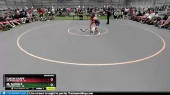 88 lbs Semis & 1st Wrestleback (8 Team) - Cason Craft, Oklahoma Red GR vs Eli Schultz, Minnesota Blue