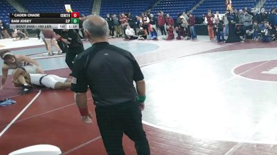 190 lbs Final - Caden Chase, Central Catholic vs Sam Josey, Saint John's Prep