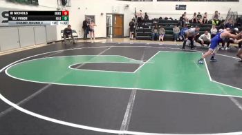 113 lbs Champ. Round 2 - Eli Viger, North Jefferson vs Jd Nichols, Oak Mountain Middle School