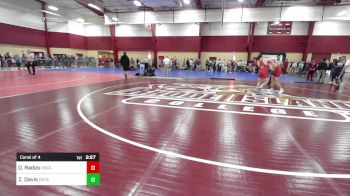 157 lbs Consi Of 4 - Ocean Rados, Oneonta vs Zack Davis, Oneonta