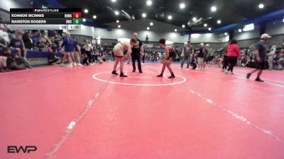 135 lbs Rr Rnd 2 - Rawston Rogers, Bronco Wrestling Club vs Konnor McInnis, North Desoto Wrestling Academy