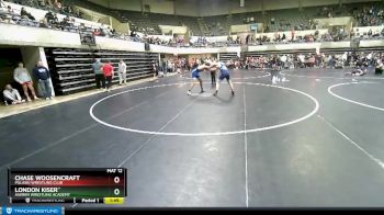 171 lbs Semifinal - Chase Woosencraft, Pulaski Wrestling Club vs London Kiser``, Askren Wrestling Academy