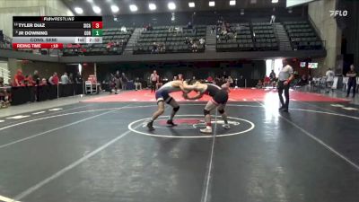 149 lbs Cons. Semi - Tyler Diaz, Simpson (Calif.) vs Jr Downing, Corban University