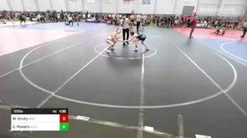 122 lbs Rr Rnd 2 - Matilda Hruby, Brighton WC vs Charlie Powers, Alaska Avalanche