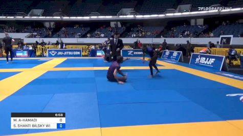 MOHAMED TAHA AL-HAMADI vs SATHYA SHANTI BILSKY WILTSE 2019 World IBJJF Jiu-Jitsu No-Gi Championship