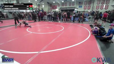 64 lbs Quarterfinal - Braven Worth, Collinsville Cardinal Youth Wrestling vs Hayden Wenetshlager, Salina Wrestling Club