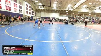 125 lbs Champ. Round 2 - Gabriel Gray, Wayland Baptist (Texas) vs Dante Rigal, Briar Cliff (Iowa)