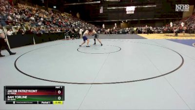 5A-215 lbs Cons. Round 2 - Jacob Patrzykont, KC-Piper vs Sam Torline, De Soto