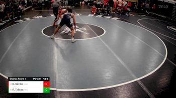 160 lbs Champ. Round 1 - Ryder Talbot, Ringgold Hs vs Gavin Rohler, Girard Hs